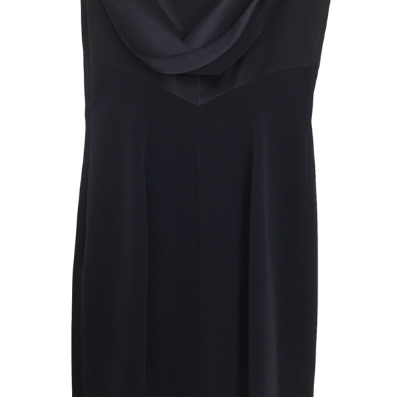 Tahari Navy Maxi Pencil Skirt Audrey Hepburn Style Formal Dress - Picture 7 of 12